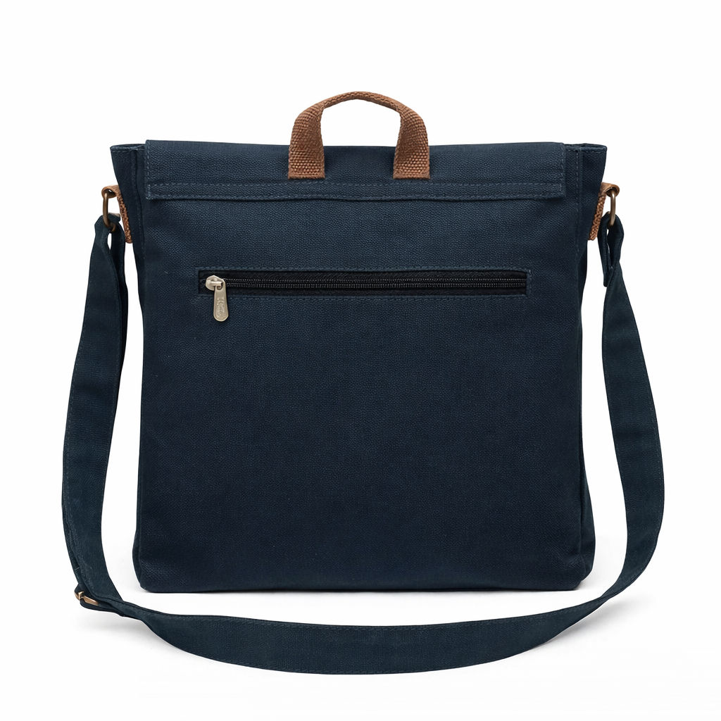 Blue Unisex Messenger Bag for Everyday Use 191